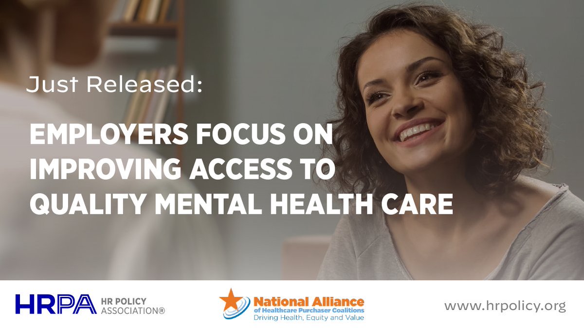 AmericanHPI's tweet photo. @HRPolicy and @ntlalliancehlth comprehensive survey of 221 employers found that only 31% of #employers were satisfied with network access to mental and #behavioralhealth services.: https://t.co/90DlyrcLGf #mentalhealth https://t.co/DQo4y9DXJr