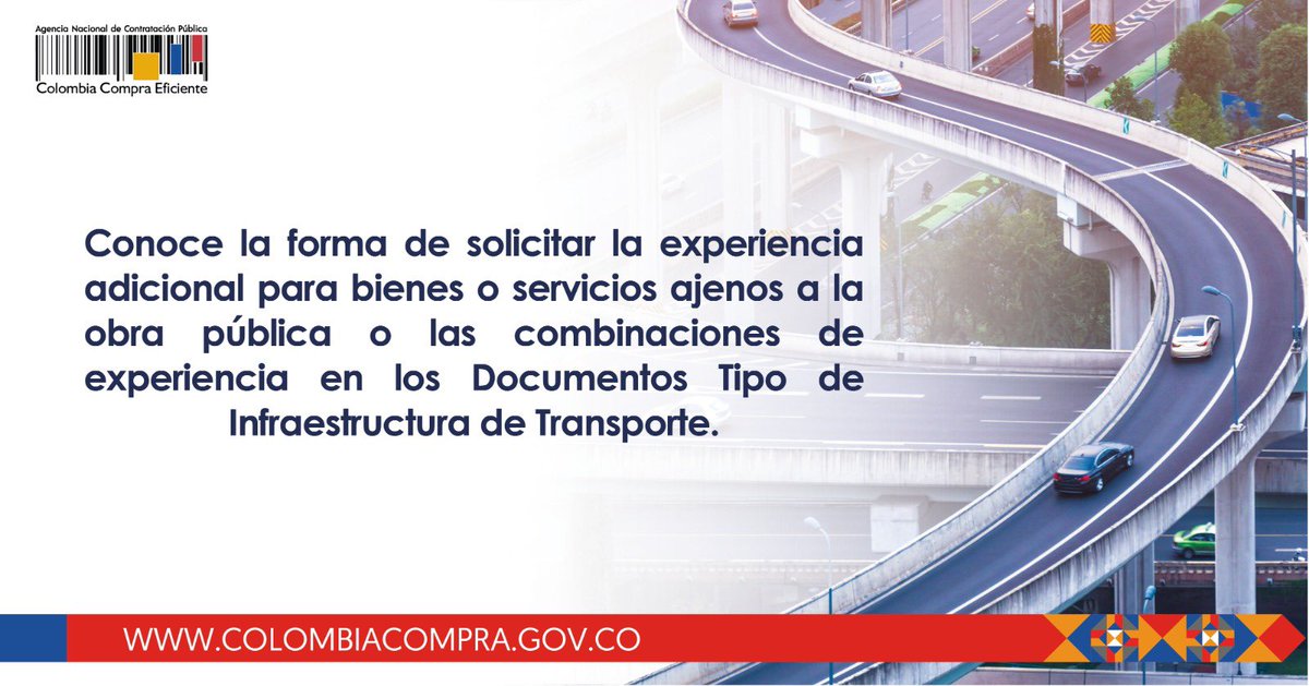 colombiacompra's tweet photo. #Relatoria| Conoce las reglas para solicitar experiencia adicional requerida para evaluar la idoneidad del contratista en procesos, respecto a bienes o servicios ajenos a la obra pública, o combinaciones de experiencia.
Mas información aquí: https://t.co/tOvhO24Nau https://t.co/ASN6ofdCWI