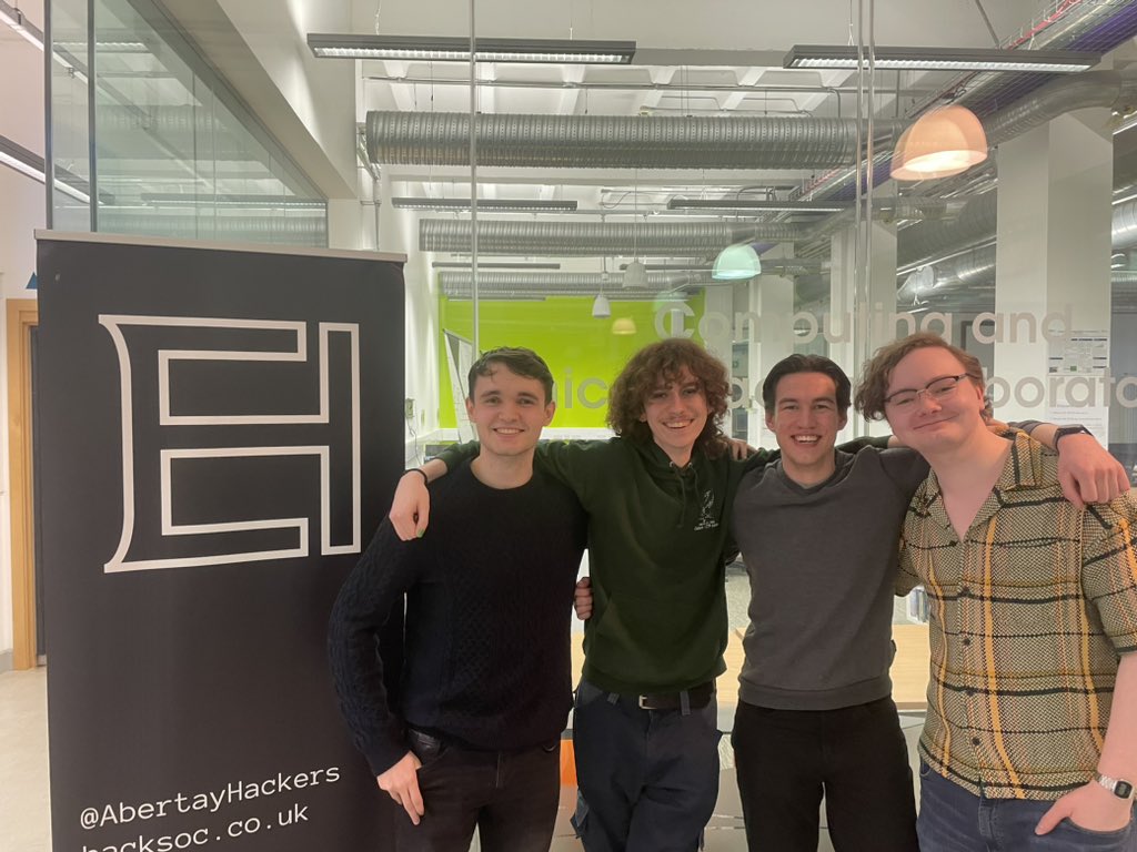 Abertay Hackers tweet media