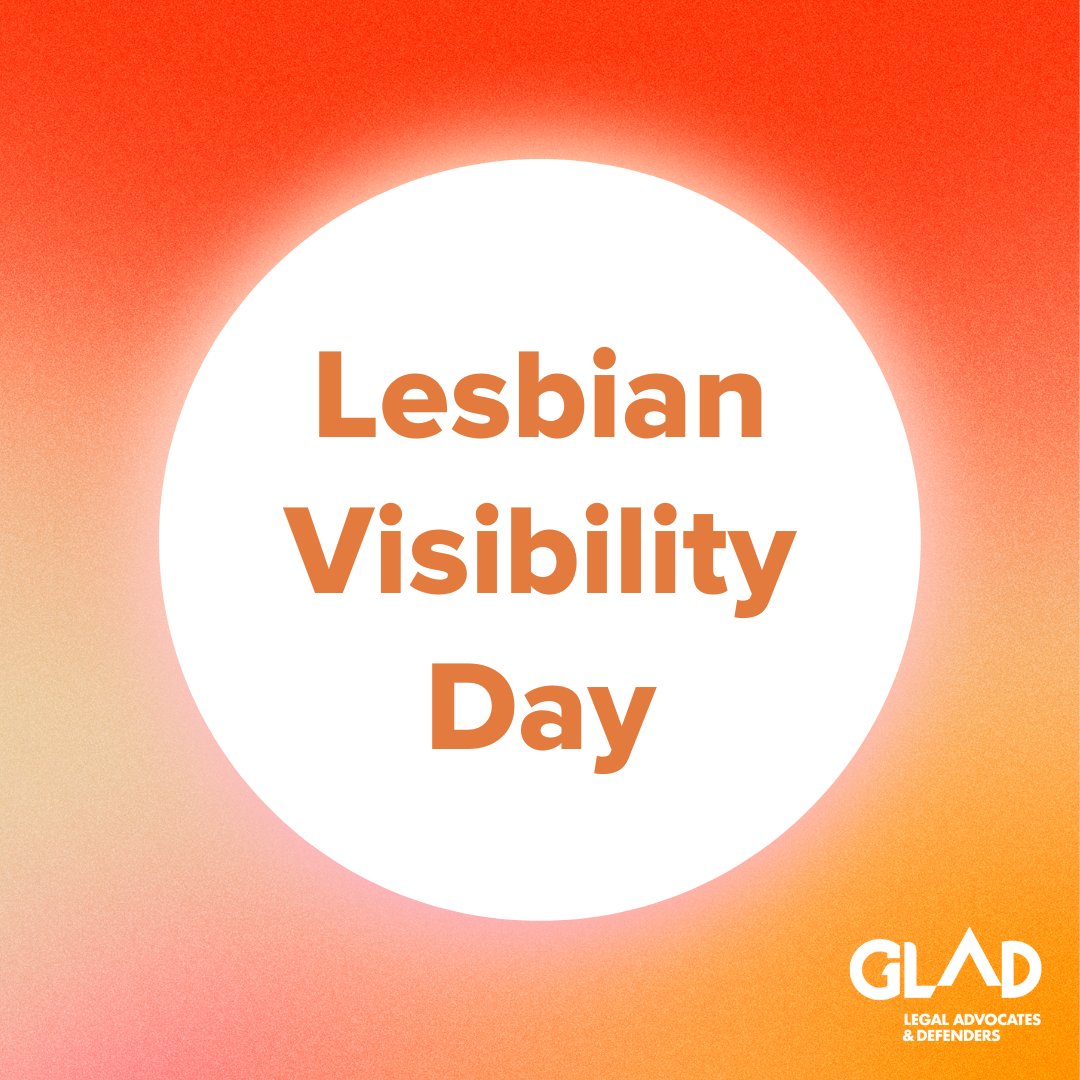 Happy Lesbian Visibility Day! Today we celebrate lesbians of all beautifully diverse and intersecting identities 🧡🤍💗🤎🖤