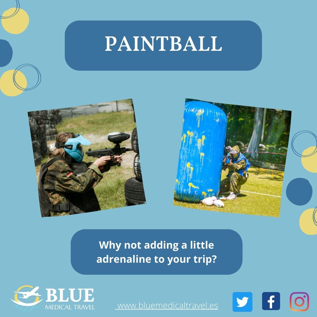 BlueMedicalTra1's tweet photo. Why not adding a little #adrenaline to your #trip?

#BlueMedicalTravel  #paintball https://t.co/EoBtfXCFkV