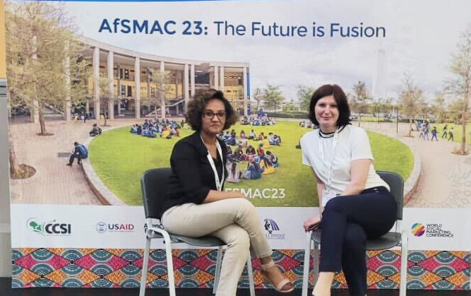 VitalStrat's tweet photo. Today our @NigusAsmeret and Liza Zeynalova presented #RoadSafety message testing findings from Ghana, Ethiopia and Uganda at the @WSMConference--adding to knowledge on speeding messages that can save lives. #AFSMAC23 https://t.co/ryRtLlzeFc
