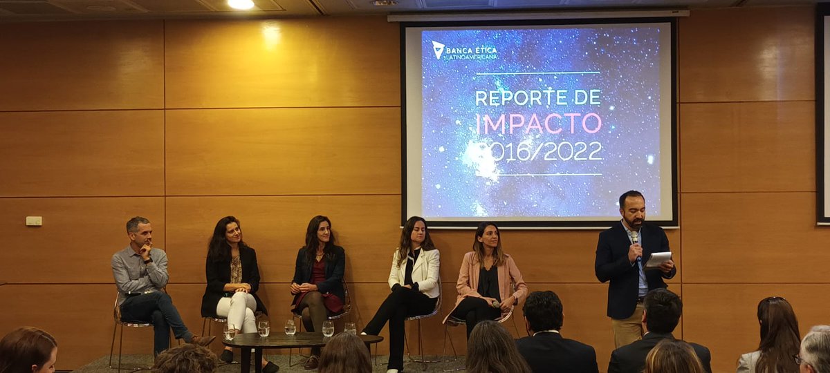 CEFIS_UAI's tweet photo. 📌La @BancaEticaLAT presentó hoy su #ReportedeImpacto 2016-2022, y la Fundadora y Presidenta del Consejo Asesor del @CEFIS_UAI de @GobiernoUAI, @maidaaninat, formó parte del #paneldeconversación para #profundizar sobre la #importancia del #financiamiento de la #sostenibilidad. https://t.co/6IGVG6yHXJ