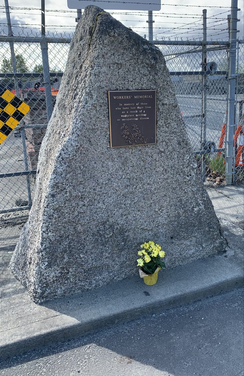 The Town is holding a service for the Day of Mourning on April 28 at 1:15pm at the Workers Memorial Rock (2285 Ocean Ave) near the Public Works Yard. This is a time to remember workers who have been killed, injured, or made ill from their job and recommit to workplace safety.