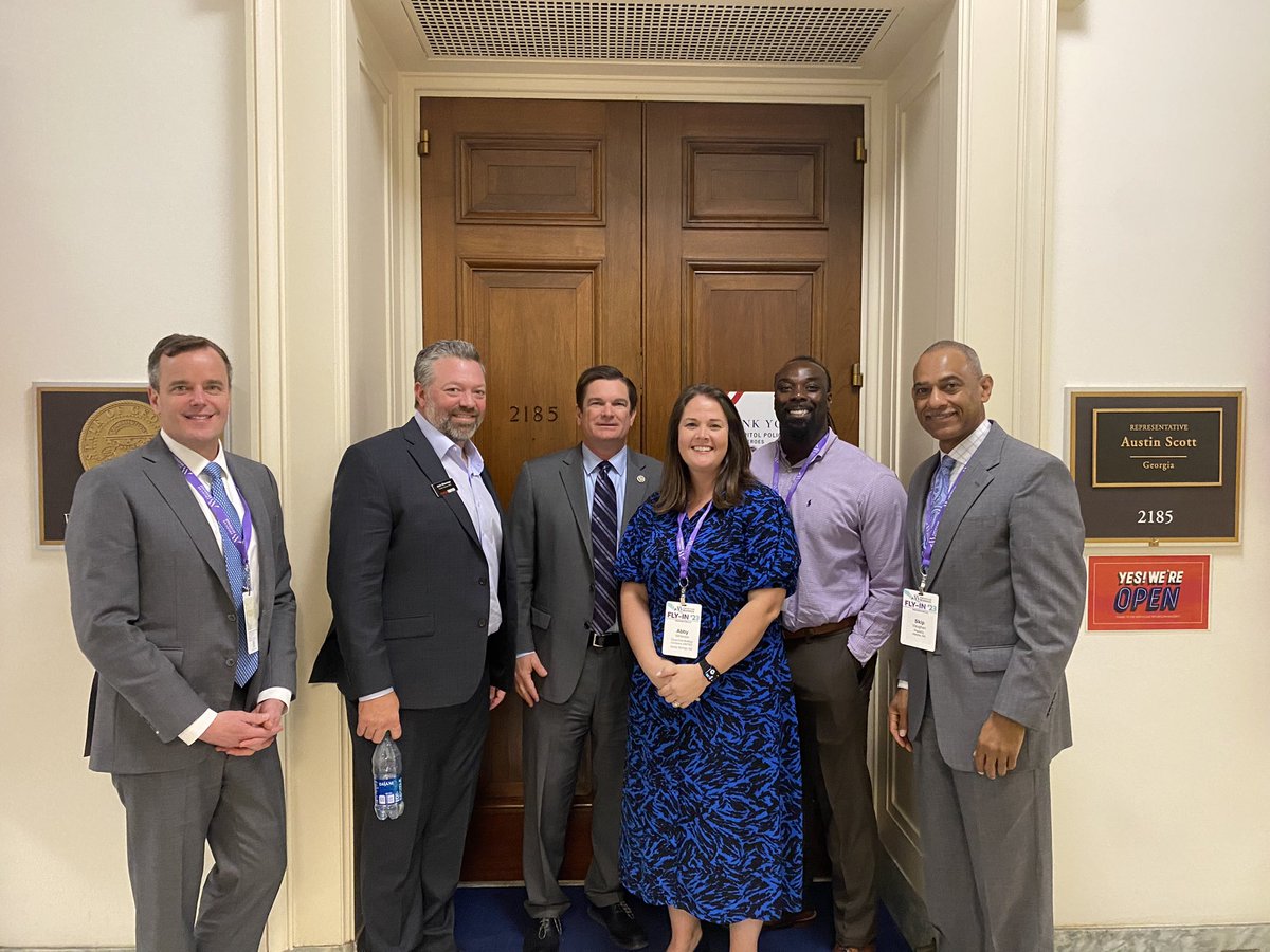 GABeverage's tweet photo. Great meeting with @AustinScottGA08 today to talk about the jobs we provide and our economic impact. #deliveringchoices #abaflyin2023 https://t.co/OJLVTS9maE