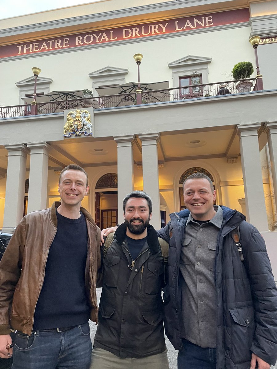 My brother Jimmy kindly bought tickets for us to go to the <a href="/TheRestHistory/">The Rest Is History</a> Live show with <a href="/holland_tom/">Tom Holland</a> &amp; <a href="/dcsandbrook/">Dominic Sandbrook</a> - I was REALLY looking forward to it… very quiet when we turned up 20 mins ago. Porter advised us it was yesterday - hopefully see you next time chaps 🤞