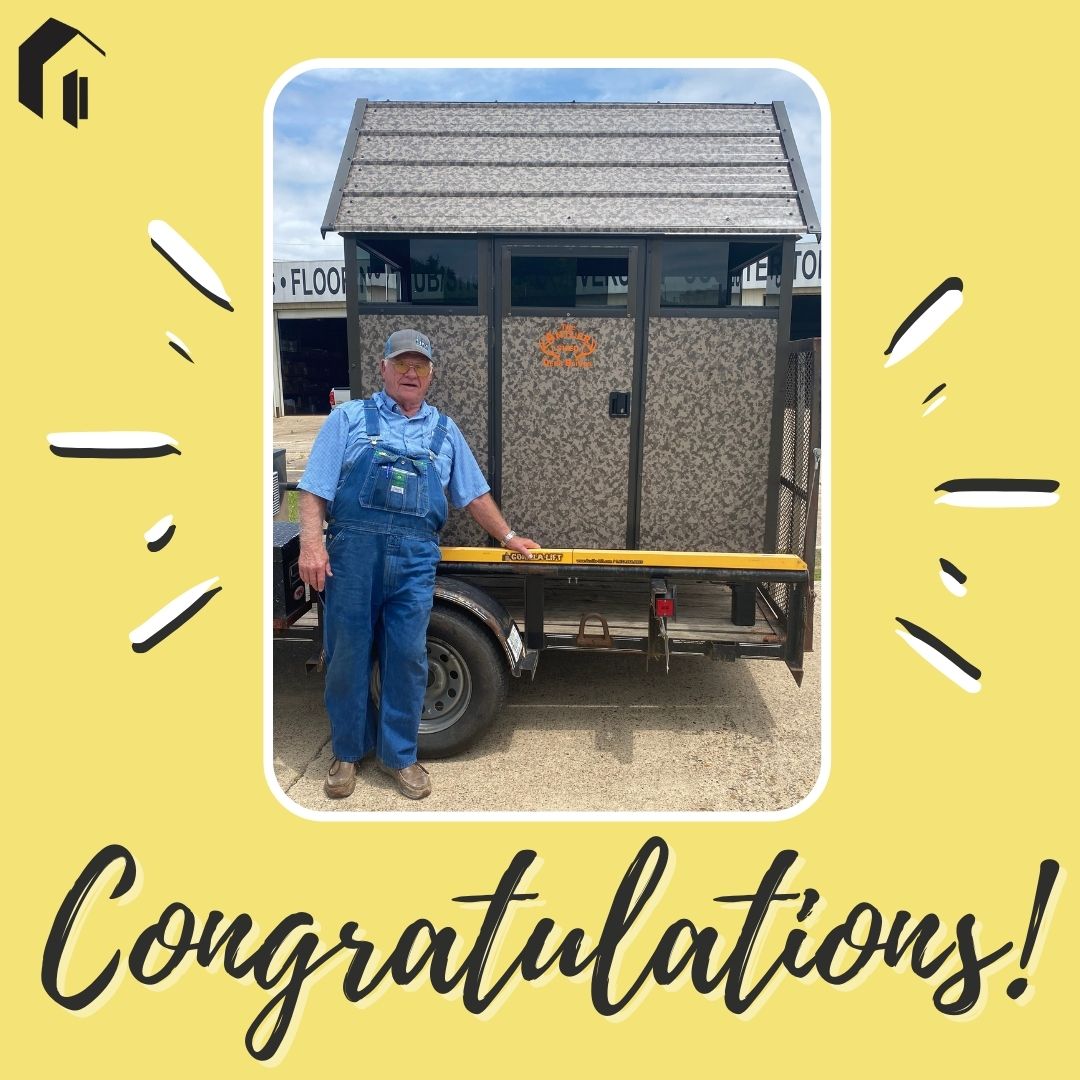 Congratulations to Jerry Chandler, the Building Links Golf Tournament grand prize winner 🎉  

He won a deer stand — valued at $2,250.