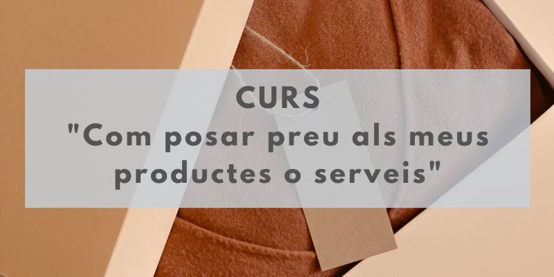 igualadaempresa's tweet photo. Els preus dels nostres serveis o productes afecten directament a la viabilitat del negoci. En aquest curs veurem diferents sistemes de fixar preus i com calcular el marge brut comercial. 

📆 10 de maig de 2023, 9:00 - 13:30h
📍 Ig-nova Empresa
▶️ +info: https://t.co/rSoLEDaEbU https://t.co/a51ESpzEru