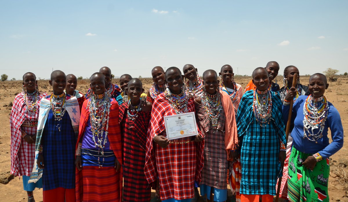 #Community--it's what keeps us together. When our Hope for Widows pilot program started, most of the #Amboseli widows were doing everything themselves. Few of them had support networks, and they worked by themselves. Now, they're a registered Self Help Group in Kajiado County.