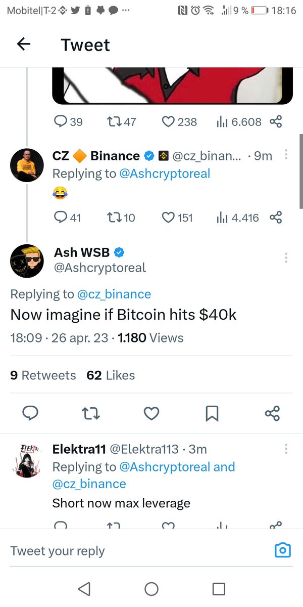 Elektra113's tweet photo. @Ashcryptoreal I know you followed me, some gift would be nice bro https://t.co/Aa6Zv6hiY8
