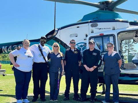 Cleveland County CTE (@cteccs) on Twitter photo Atrium Health MedCenter Air surprised CHS health science students recently. A flight team flew in to demonstrate & talk with students about what it's like in rapid patient transport in trauma situations. Two former health science students set this up.
<a href="/CleveCoSchools/">ClevelandCountySchs</a> #cteworks Atrium Health MedCenter Air surprised CHS health science students recently. A flight team flew in to demonstrate & talk with students about what it's like in rapid patient transport in trauma situations. Two former health science students set this up.
<a href="/CleveCoSchools/">ClevelandCountySchs</a> #cteworks
