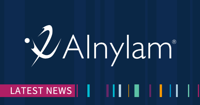 Alnylam's tweet photo. With our partner @Regeneron, we are pleased to share interim Phase 1 clinical data on ALN-APP, an investigational #RNAi therapeutic in development for the treatment of #alzheimersdisease and cerebral amyloid angiopathy. #RNAitherapeutics #siRNA