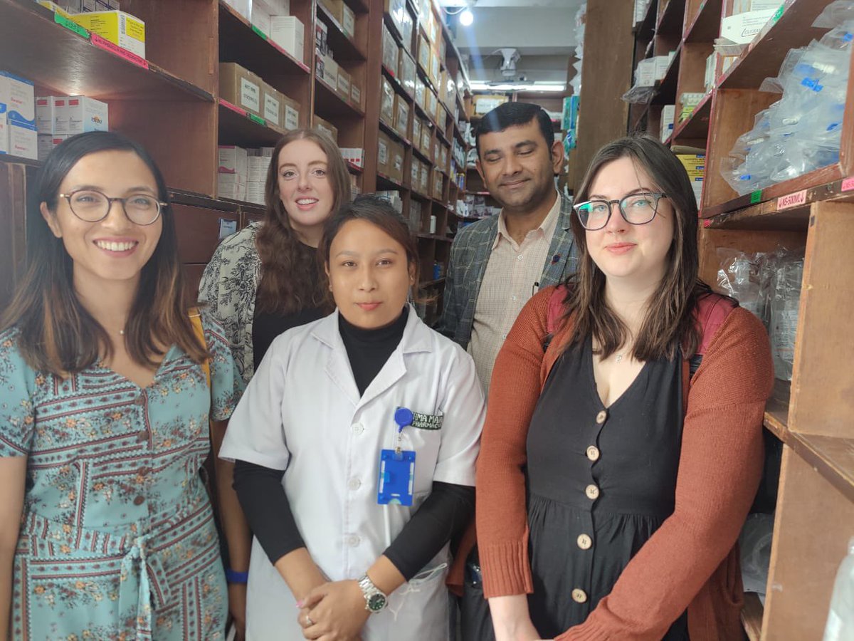 Such a wonderful opportunity! Speaking from firsthand experience of <a href="/drjillianharley/">Dr Jillian Harley</a>  and I collaborating on health improvement in 🇳🇵
<a href="/CW_Pharmacists/">Commonwealth Pharmacists Association</a>