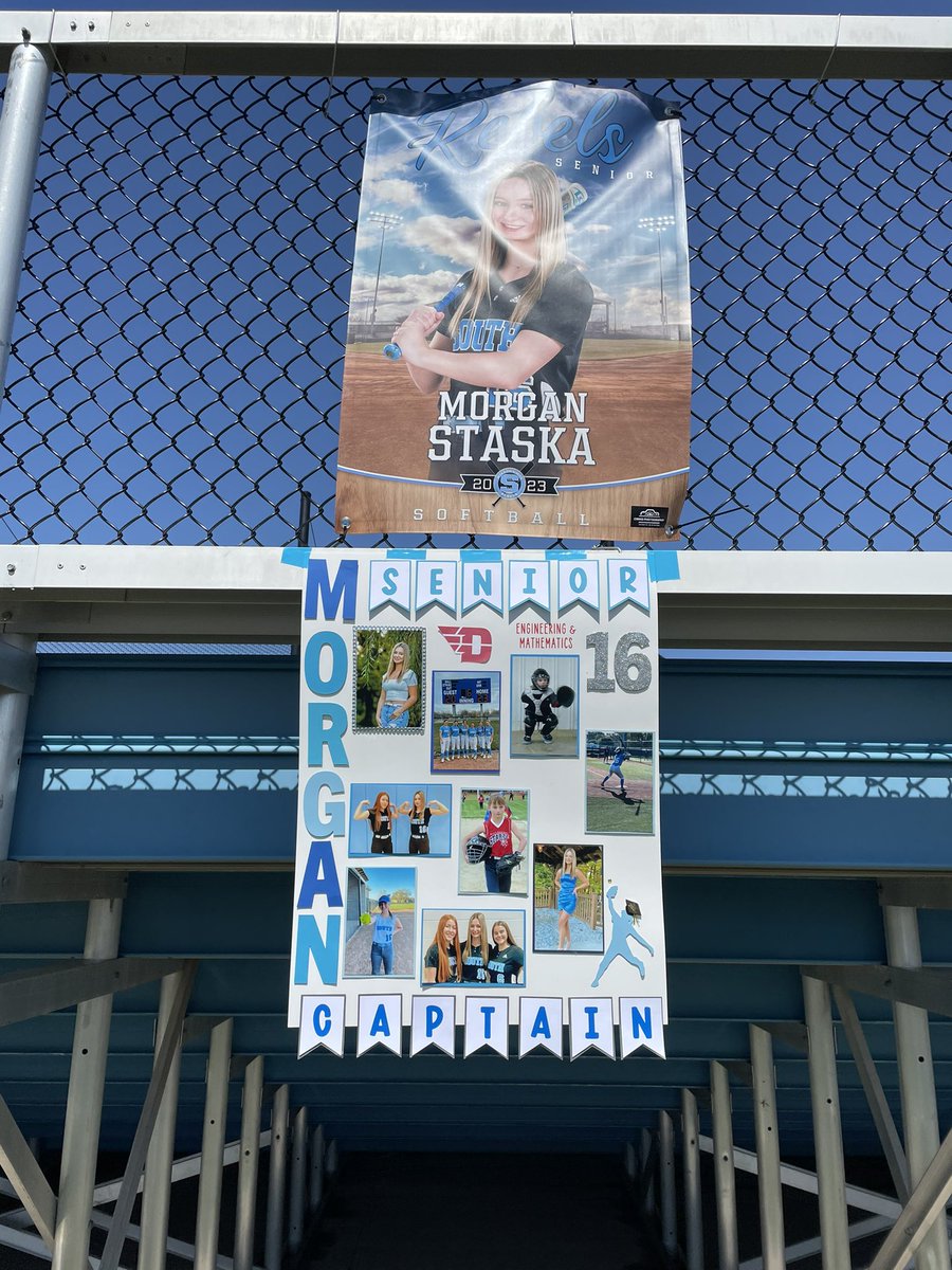 RebelSoftball2's tweet photo. @MorganStaska senior game 2023 https://t.co/E9NIPd4DZQ