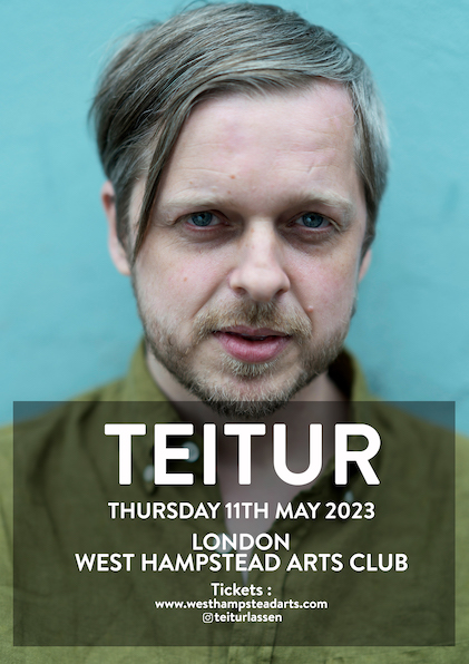 <a href="/Teitur/">tEitUR</a> is a Faroese musician, composer, singer-songwriter and producer. He is a winner of multiple Danish Music Awards and has toured globally since his debut release, Poetry &amp; Aeroplanes, in 2003. Tickets for London here : westhampsteadarts.com/nightery_event…