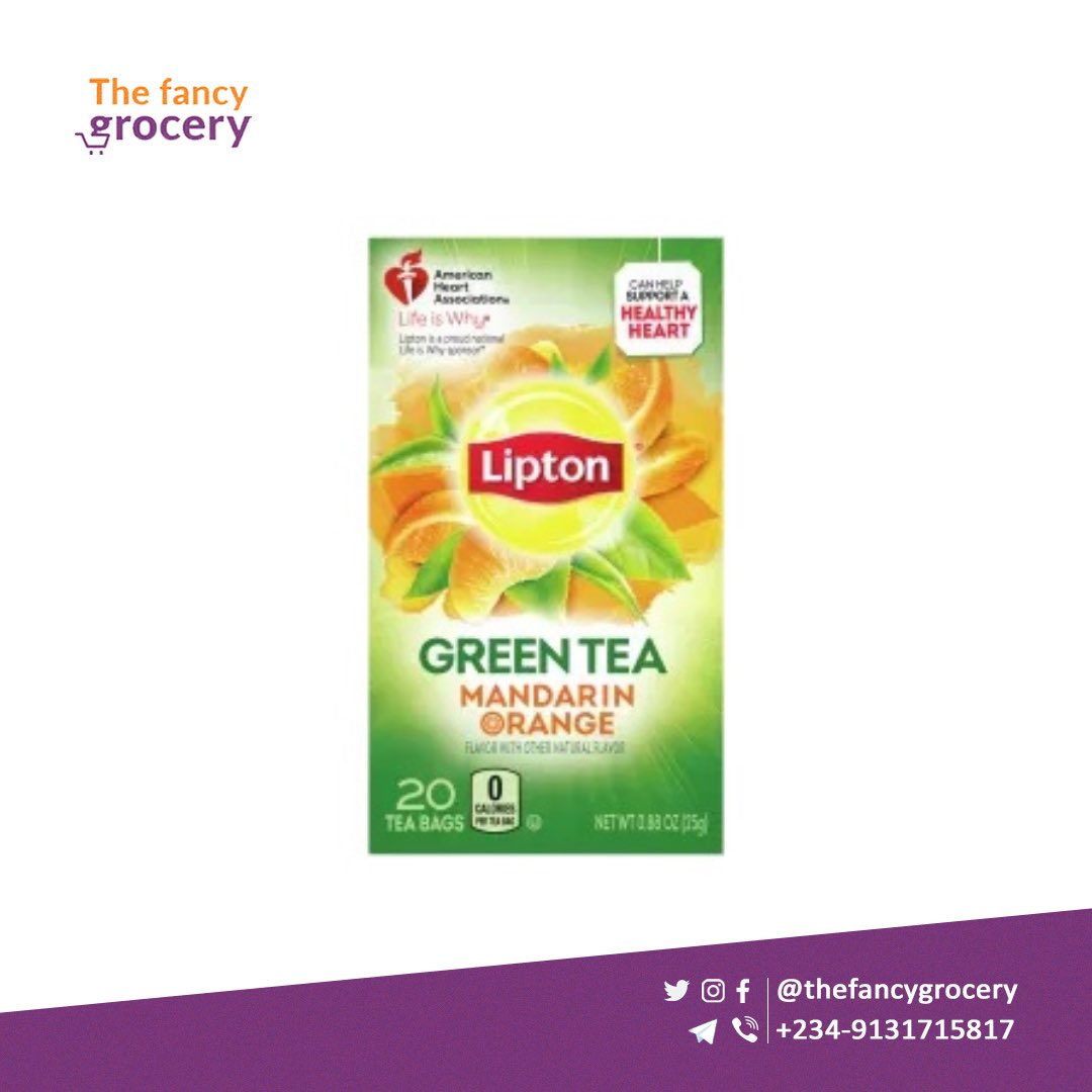 thefancygrocery's tweet photo. Green tea is naturally low in calories and contains less caffeine than black tea and coffee.
You may place your order via any of this channel; Google, Instagram, FB, Twitter , Telegram, WhatsApp/ Call +2349131715817, +2348053553787 or Flutterwave (Link in all social media bio). https://t.co/8iPHqr6tXl