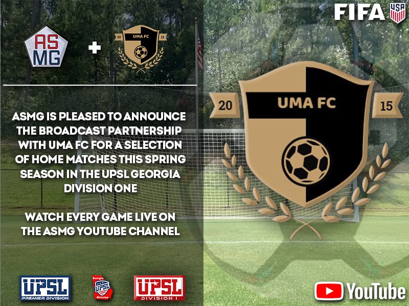 Looking forward to covering this new exciting team from our <a href="/UPSLsoccer/">UPSL</a> , Division I. 
UMA FC- UPSL! 

Catch all our broadcasts on our <a href="/YouTube/">YouTube</a> channel.

#team #football #club #upsl #futbol #soccer