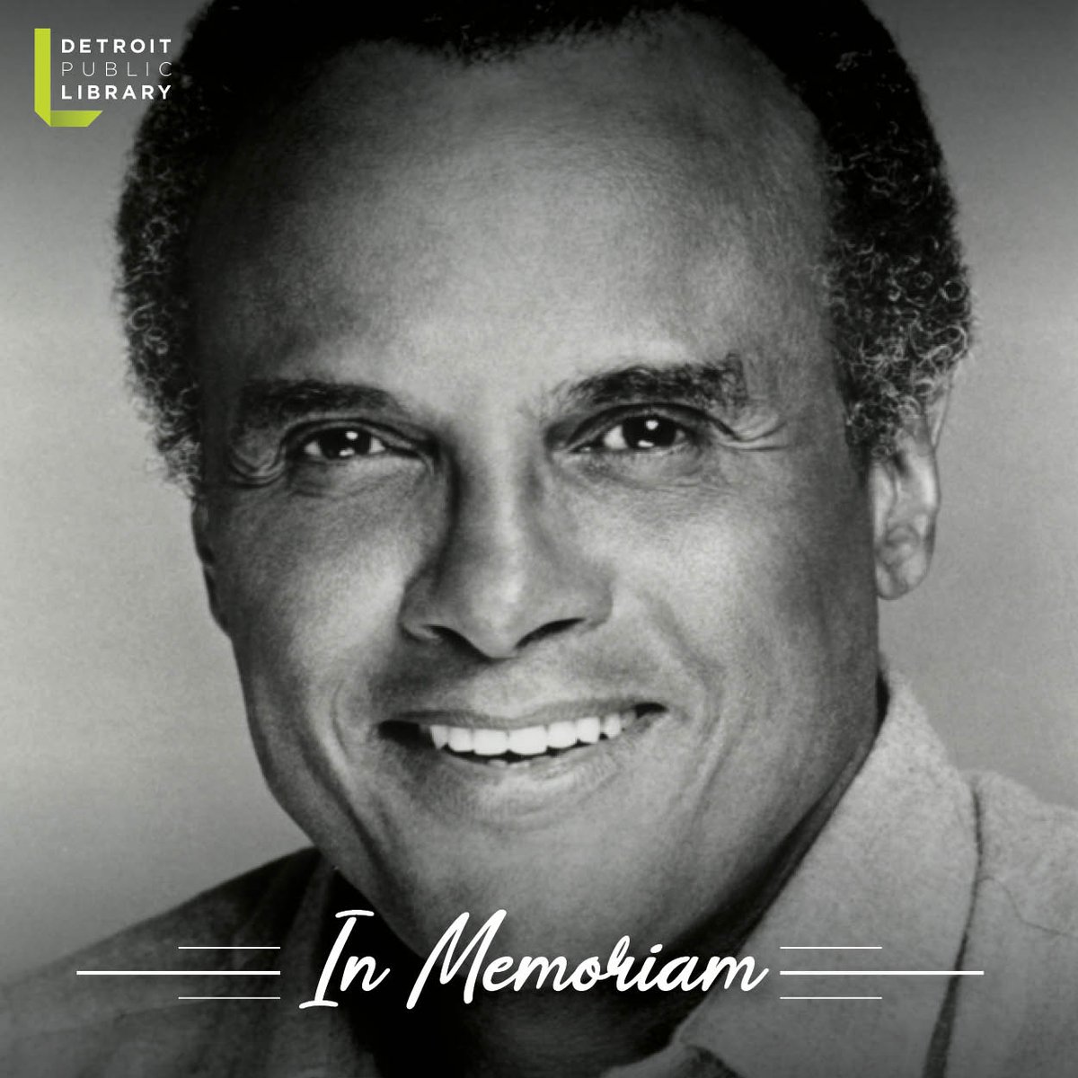 DetroitLibrary's tweet image. The E. Azalia Hackley Collection at the Detroit Public Library remembers Harry Belafonte
#HarryBelafonte