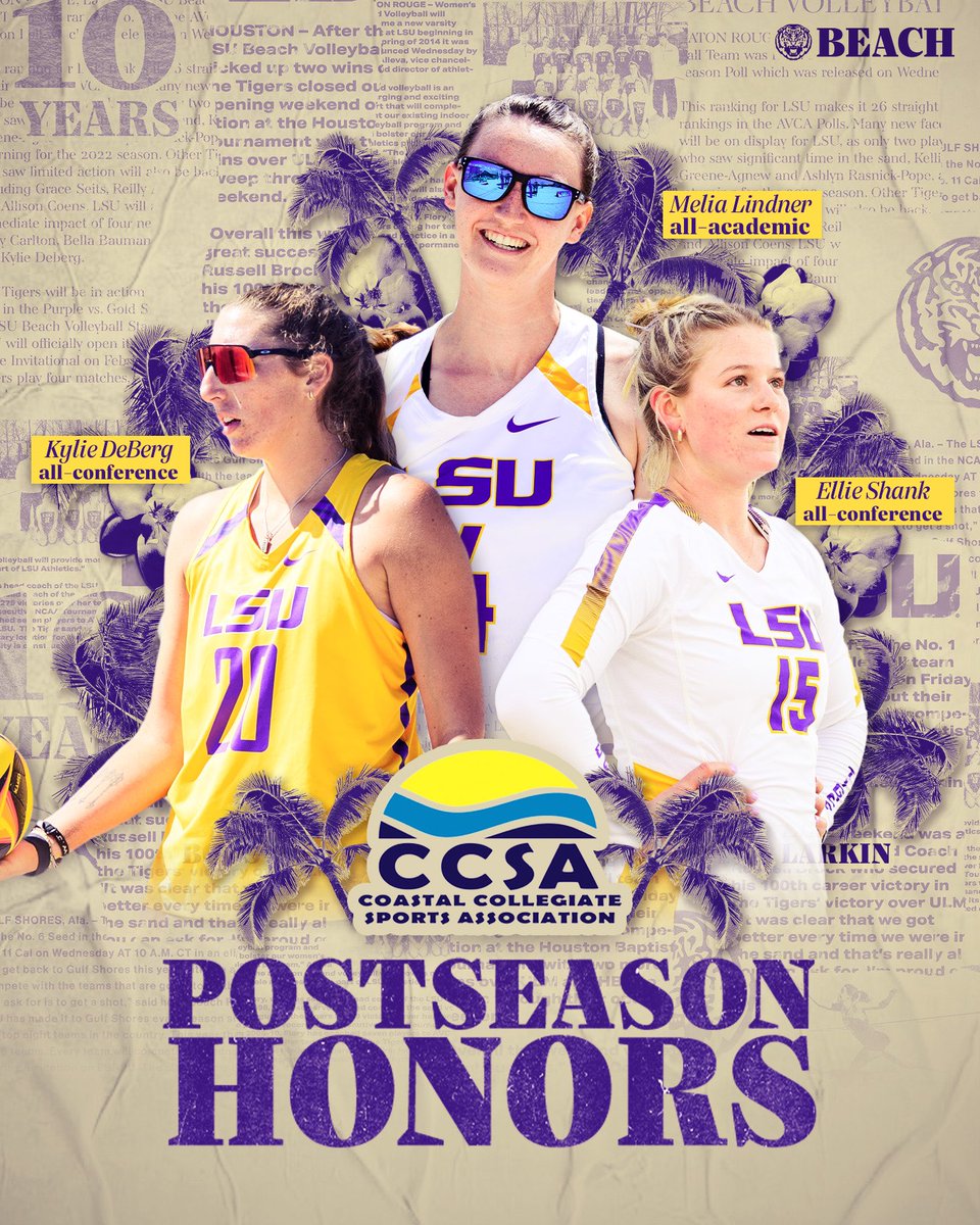LSU Beach Volleyball tweet media