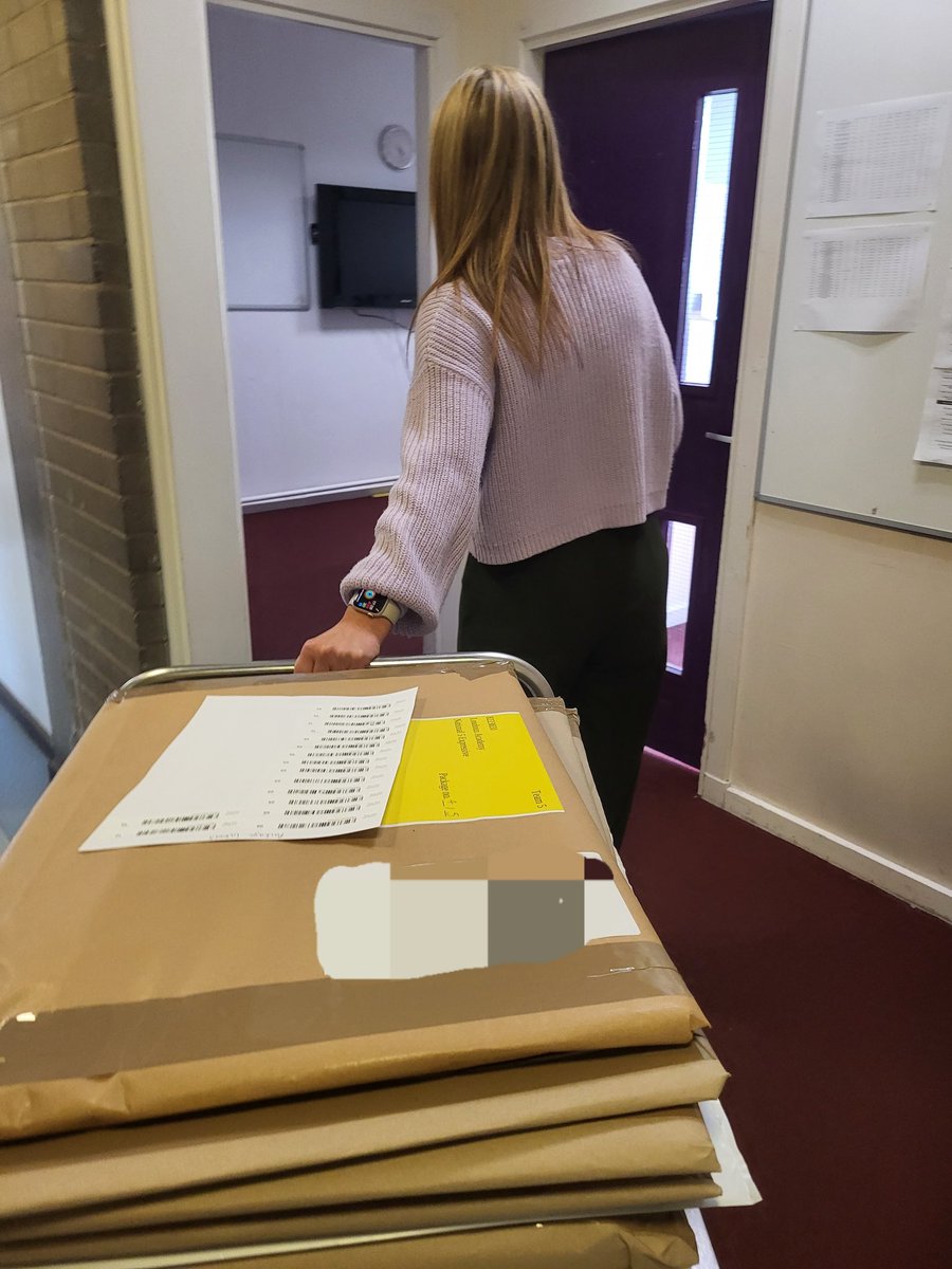 mrs_maddocks's tweet photo. First year experiencing the buzz of Folio packing day! What a team effort that was ❤️ #HeartDepartment #Loudounacademy https://t.co/a3GmvRRFWS