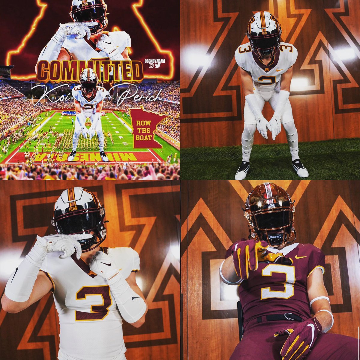 realfbllliason's tweet image. @koiperich3 is the future of #GopherFootball #GopherNation y’all better be ready for the 4 ⭐️ @GopherFootball commit it is time to #RowTheBoat @Minnesota247 @TheDailyGopher