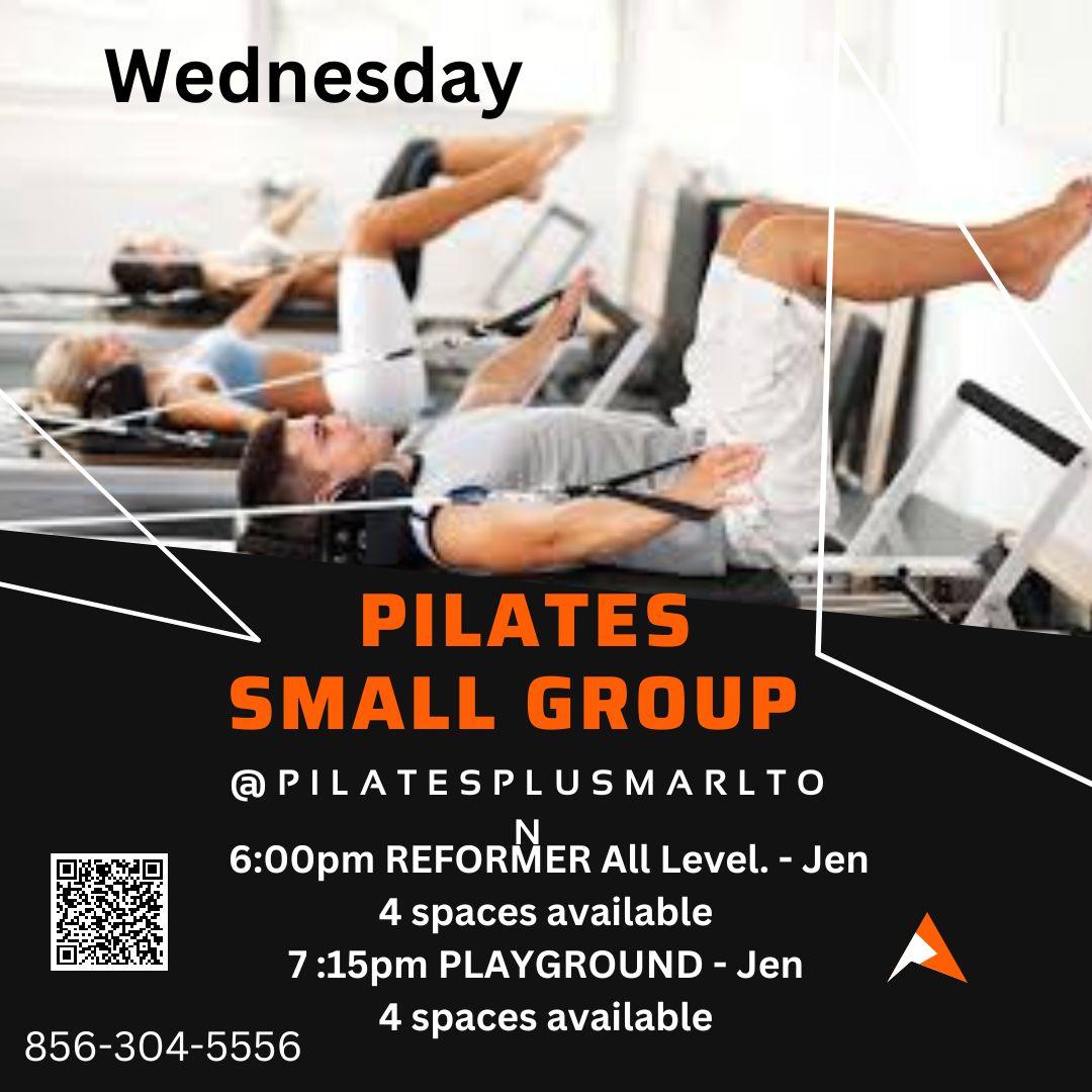 PilatesPlus's tweet photo. Tonight there is classes open for you. #CONTACT us directly to register or use QR #SmallGroupPilates taught in a way to enable you to succeed!!!  Let's get strong together.

https://t.co/Webv73ptCi

#EveshamNJ #MarltonNJ #MarltonPilates #PilatesReformer 
https://t.co/V5BBuTSyiB https://t.co/WUwzSbcZsD