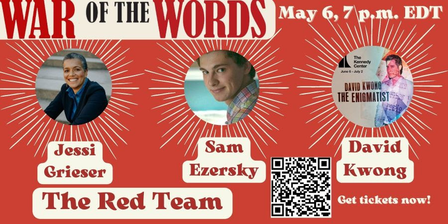 Most of the time I #goblue but I'll be proud to be Going Red with @davidkwong and @thegridkid at the War of the Words, a fundraiser for @NoahWebHouse on May 6th at 7PM EST. Get your ticket and join us at fundraiser.support/warofthewords2…