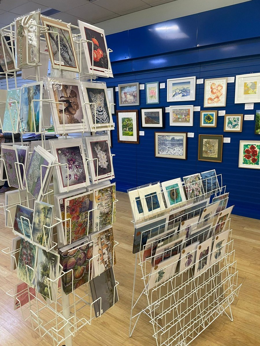 StortfordBID's tweet photo. Final day tomorrow, Thursday 27th April, of the Spring Art Exhibition. Head to the old Game unit near Wilko's and Smiggle in @jacksonsquaresc between 10-4. Artwork also for sale.
#discoverstortford #bishopsstortford #bishopsstortfordartsociety #springartwork https://t.co/u8q01W9bxD