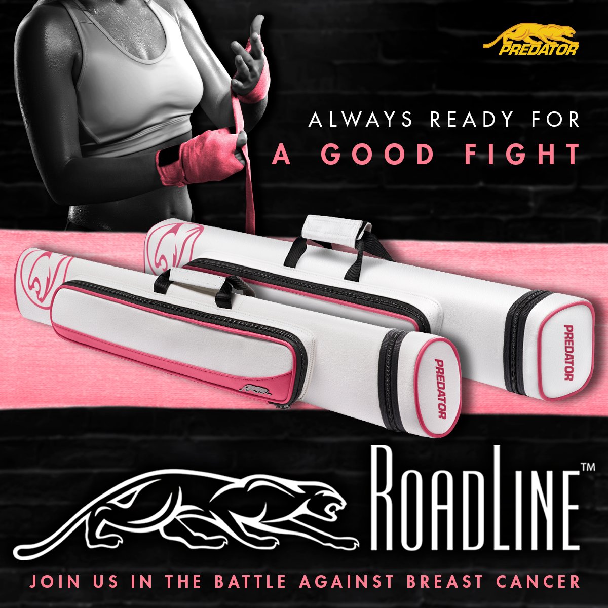 PredatorCues's tweet image. We're always ready for a good fight. A portion of proceeds from each case sold goes directly to the Mayo Clinic to aid in fighting the good fight. 🎀
Join us in the Battle Against Breast Cancer: predatorcues.me/3AtCfbg
#PoolCueCase #WomenInSports #FightBreastCancer #PredatorCues