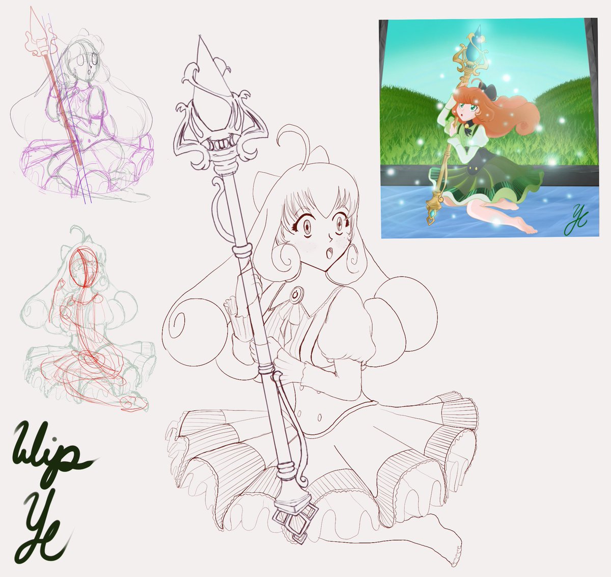 Yasu_Studios_'s tweet photo. So I wanted to redo this piece I did of Penny from Rwby I really miss her #RIPPenny #rwby #rwbyfanart #rwbypennypolendia #pennypolendina #rwbyvolume8 #fanart #digitalfanart #wip #wipwednesday #artwip #redraw #updatedartstyle https://t.co/huMPtMK8JL