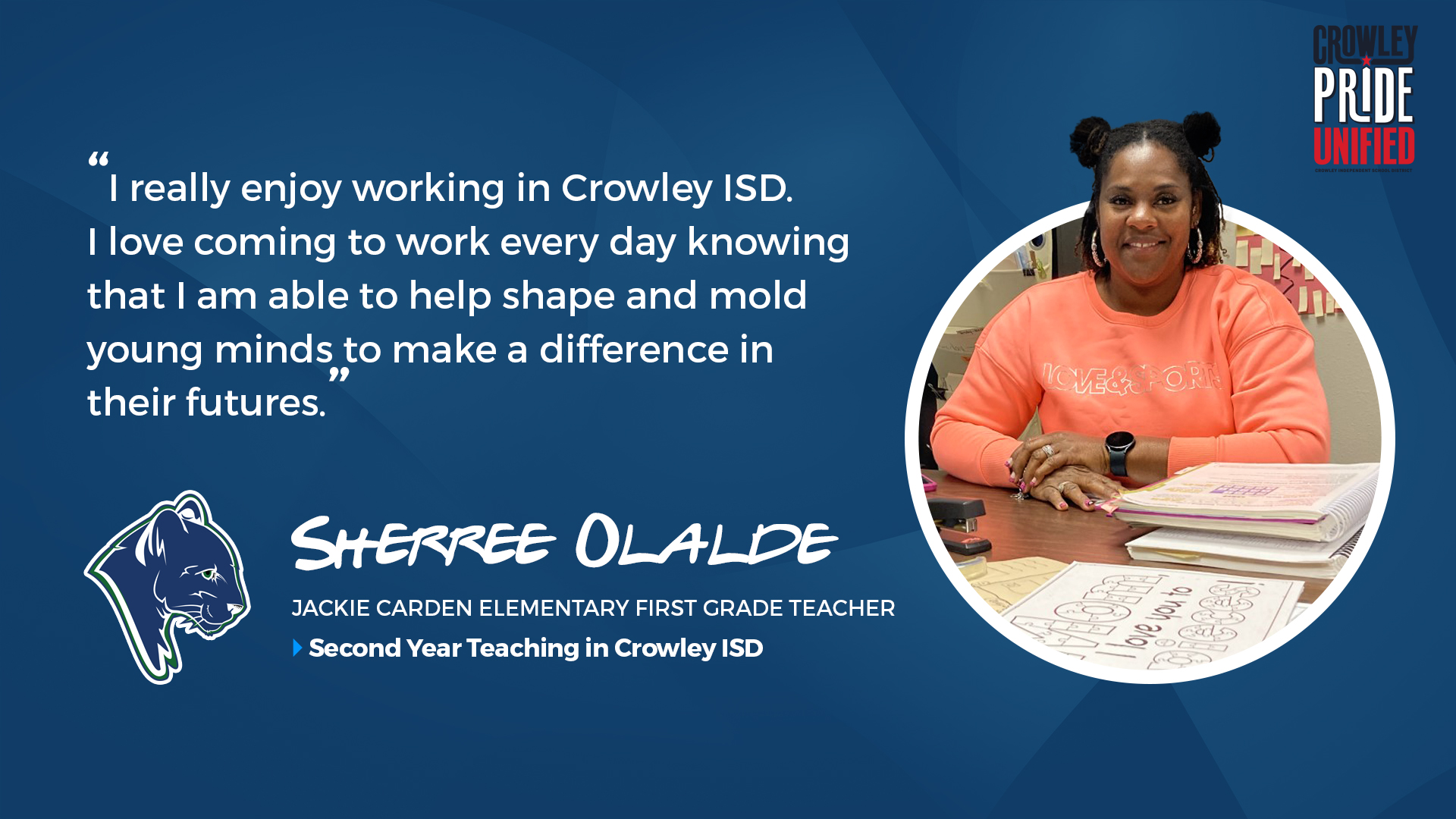 Crowley ISD on Twitter "In Crowley ISD, it’s more than a job… it’s a