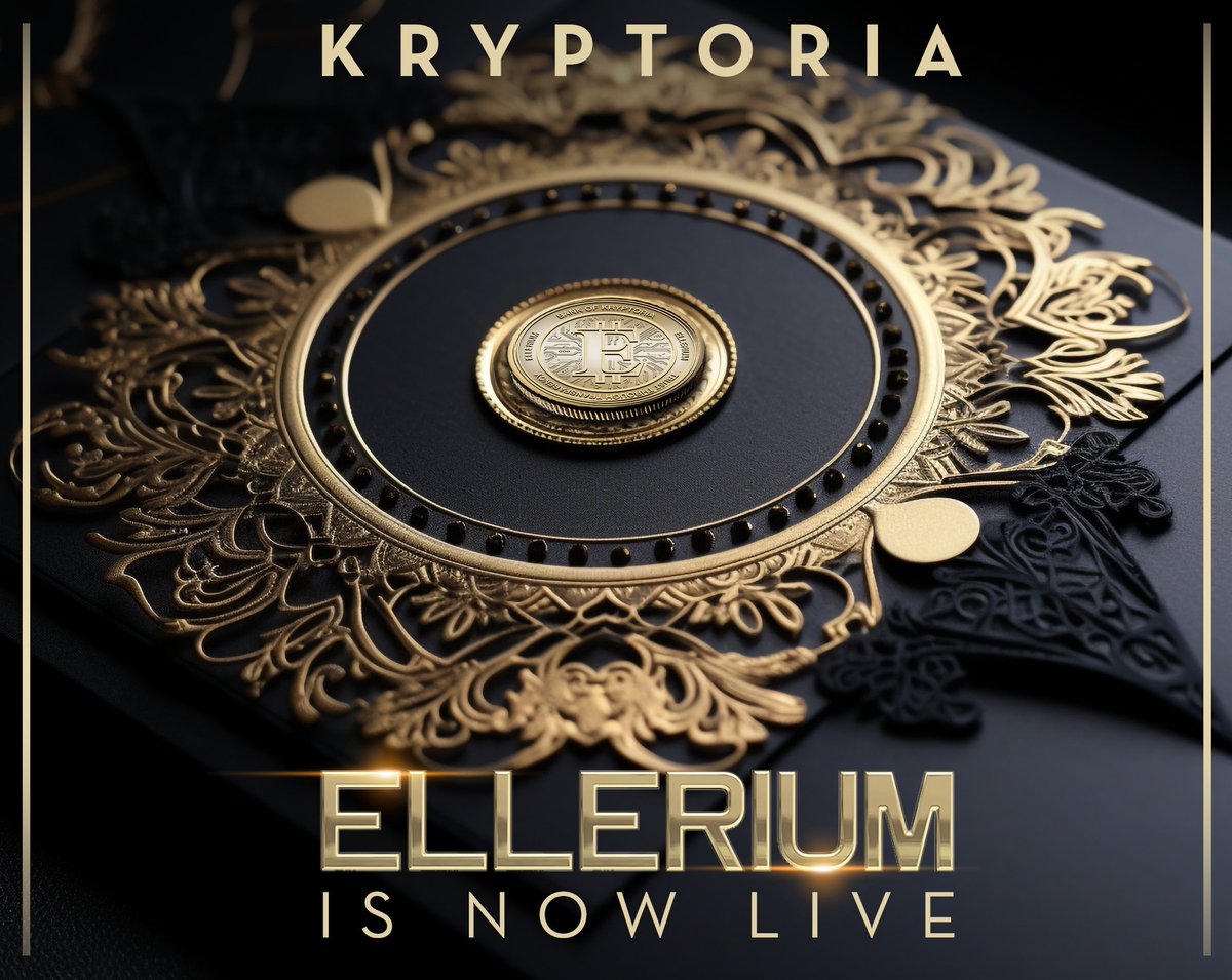 To Unify All of Kryptoria.

Starting today, all resources will begin conversion to our centralized token, Ellerium.

You are cordially invited to enter your local Kryptorian bank and claim your Citizen Share and begin converting today!

$ELLE <a href="/Kryptoria/">Kryptoria</a>