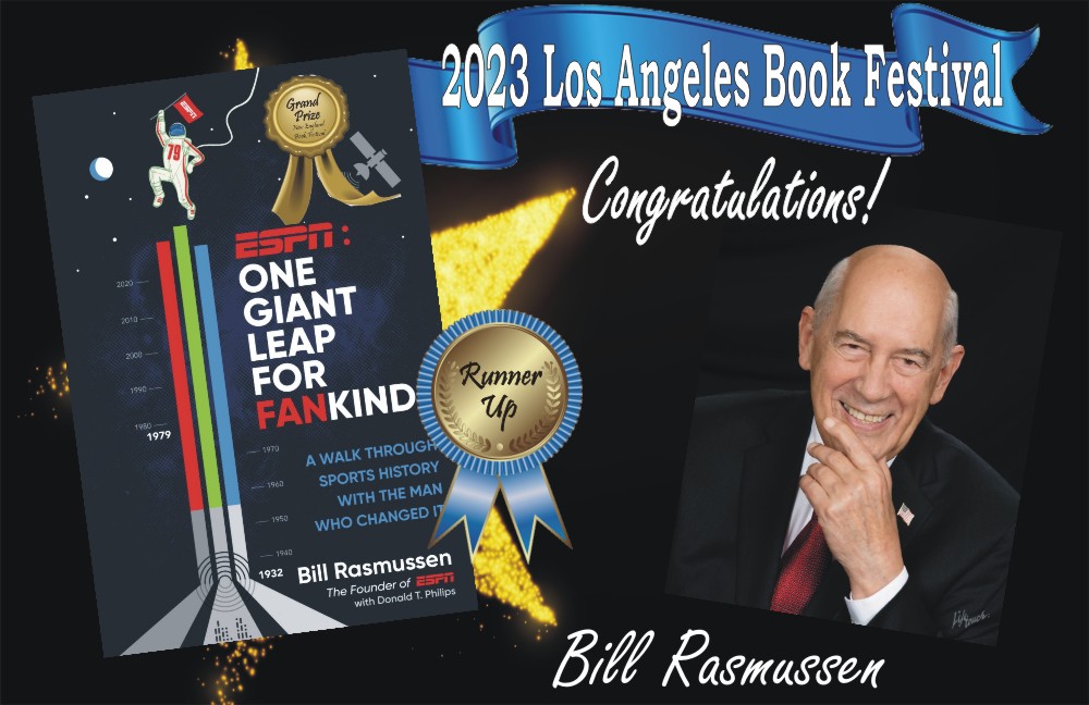 Today my memoir has been recognized at the 2023 Los Angeles Book Festival in the compilation/anthology category!  #ESPNFounder #ESPN #sportshistory #memoir #history #technology #ESPNP