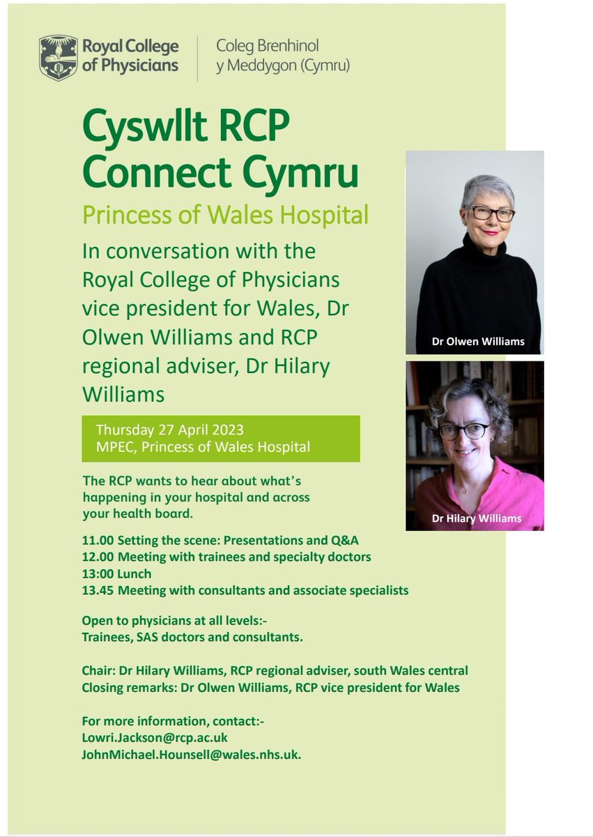 RCP Cymru Wales tweet media