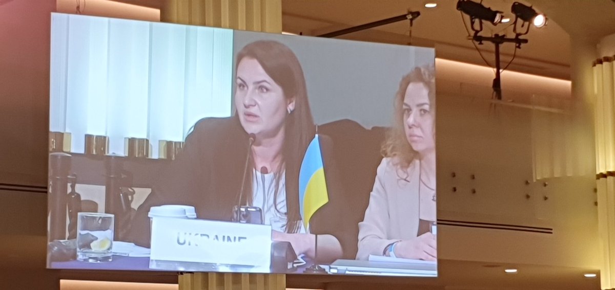 Just starting the second session of the ISTP 2023 with an update from the delegates from Ukraine.