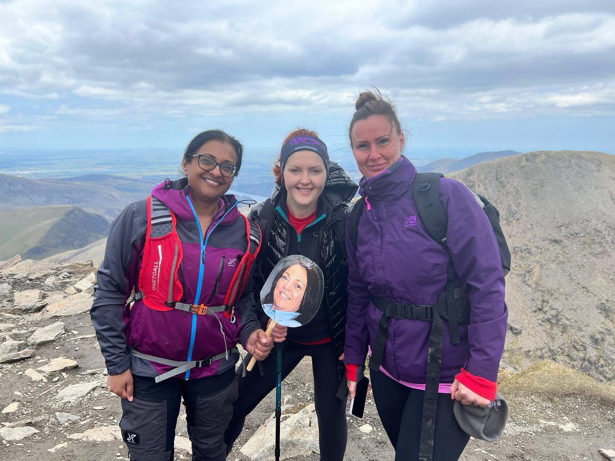 A huge well done to Selina, Rosie and Jen representing <a href="/CheshireFire/">Cheshire Fire and Rescue Service</a> on reaching the summit of Snowden, what a great effort, well done to everyone involved raising money for <a href="/firefighters999/">Fire Fighters Charity</a>
<a href="/WFSUK1/">Women in the Fire Service UK</a>