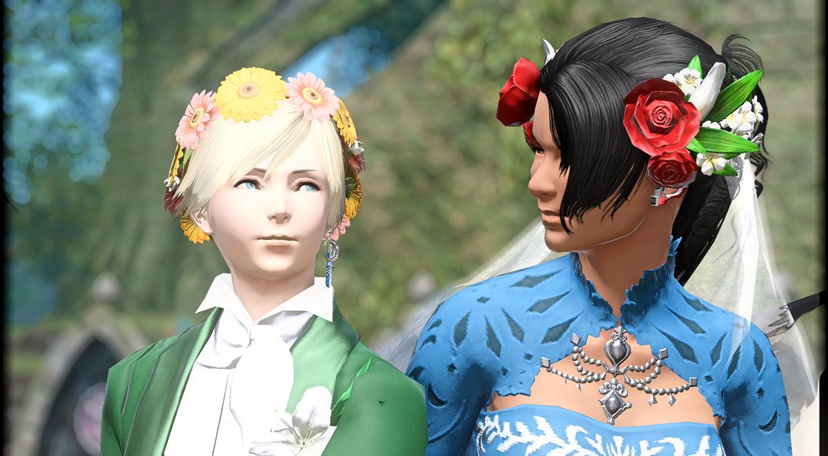 Lemono_Lime's tweet photo. Pictures from the wedding of Lori Silverblade and Lyjia Darkwater. Photos courtesy of my friends Irie and Rosa. 1 of 2 https://t.co/ZUEicuRo4Z