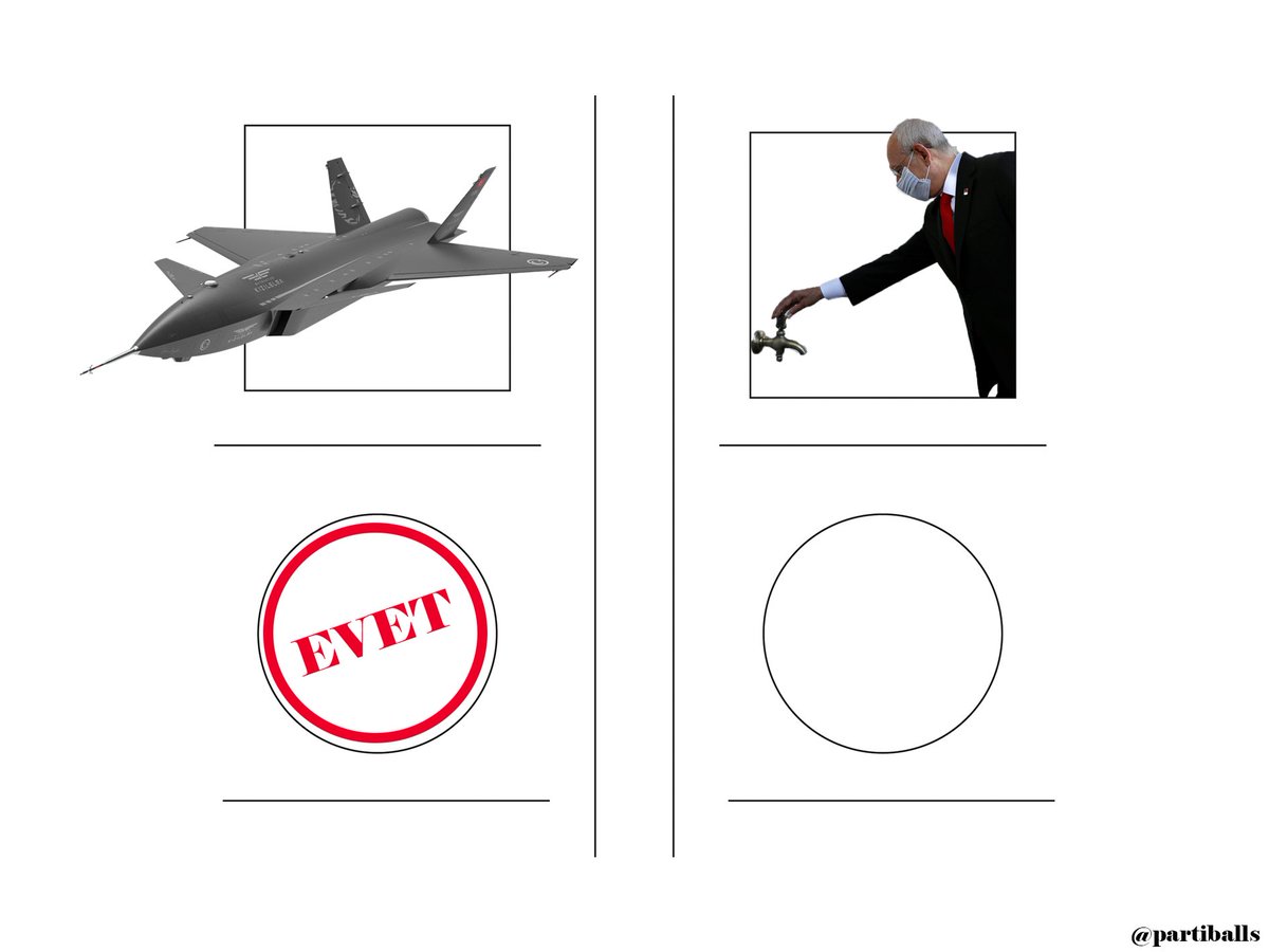 Partiballs's tweet photo. ✅Altay ❌Terörist
✅Kızıl Elma❌Musluk
✅Akıncı ❌Heykel
✅TOGG ❌IMF https://t.co/Gum7z2b2Uf