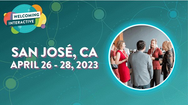 Excited to be in San Jose, CA for the <a href="/WelcomingUSA/">Welcoming America</a> #Interactive2023 with over 650 community leaders from across the US working on advancing welcoming communities.