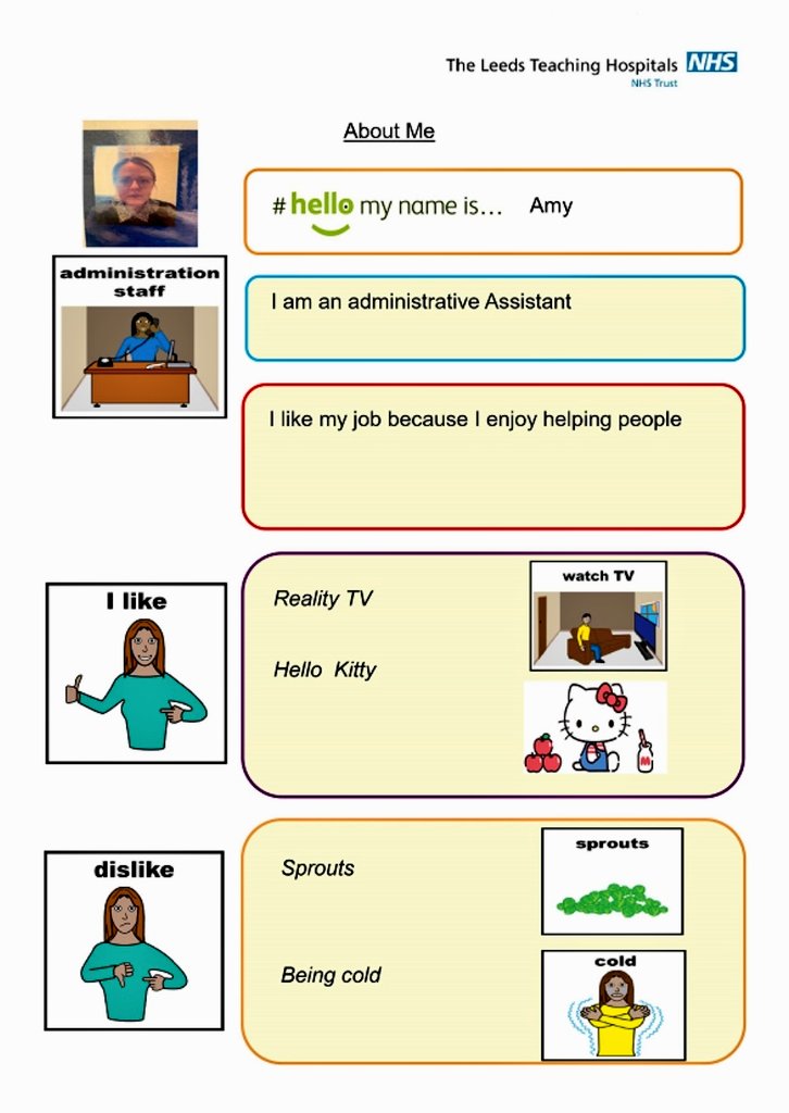 LTHT LD and Autism tweet media