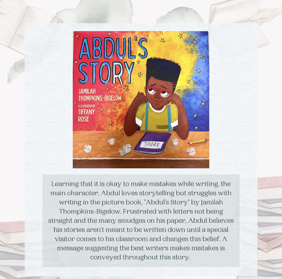 This week we are excited to add these books to the Literacy Library. "¡José! Nacido para bailar" and "Abdul's Story" expand our collection of inclusive texts. One book is even written in Spanish! Come read and explore these books! #eddeptetown #bluejaysalways