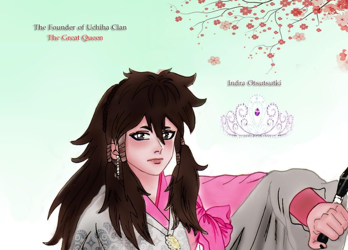 Indra redraw😍To me, the most beautiful in Uchiha Clan was Indra 😍 the  First Queen, Goddess of Shinobi😘. Warning :FemIndra (I've loved femUchiha  exept Obito,Shisui,Sasuke, Ok 😊😌). I hope you guys enjoy, image size:1180x849