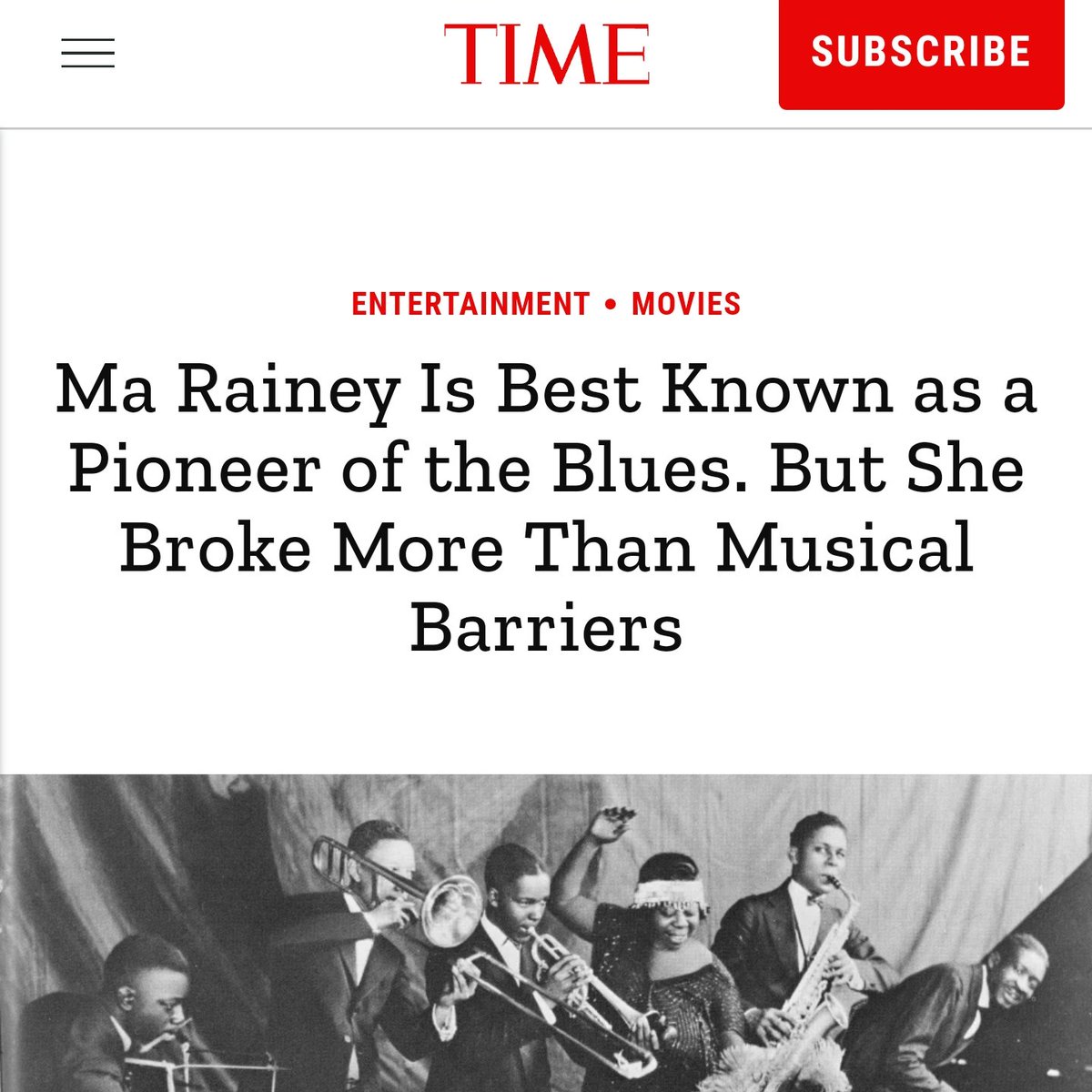 TODAY IN HISTORY 1886 — Ma Rainey, “Mother of the Blues' is born. She broke more than musical barriers. She wrote perhaps the earliest odes to lesbianism on record. 🎶“Went out last night with a crowd of my friends. They must’ve been women, ‘cause I don’t like no men.🎶 ...