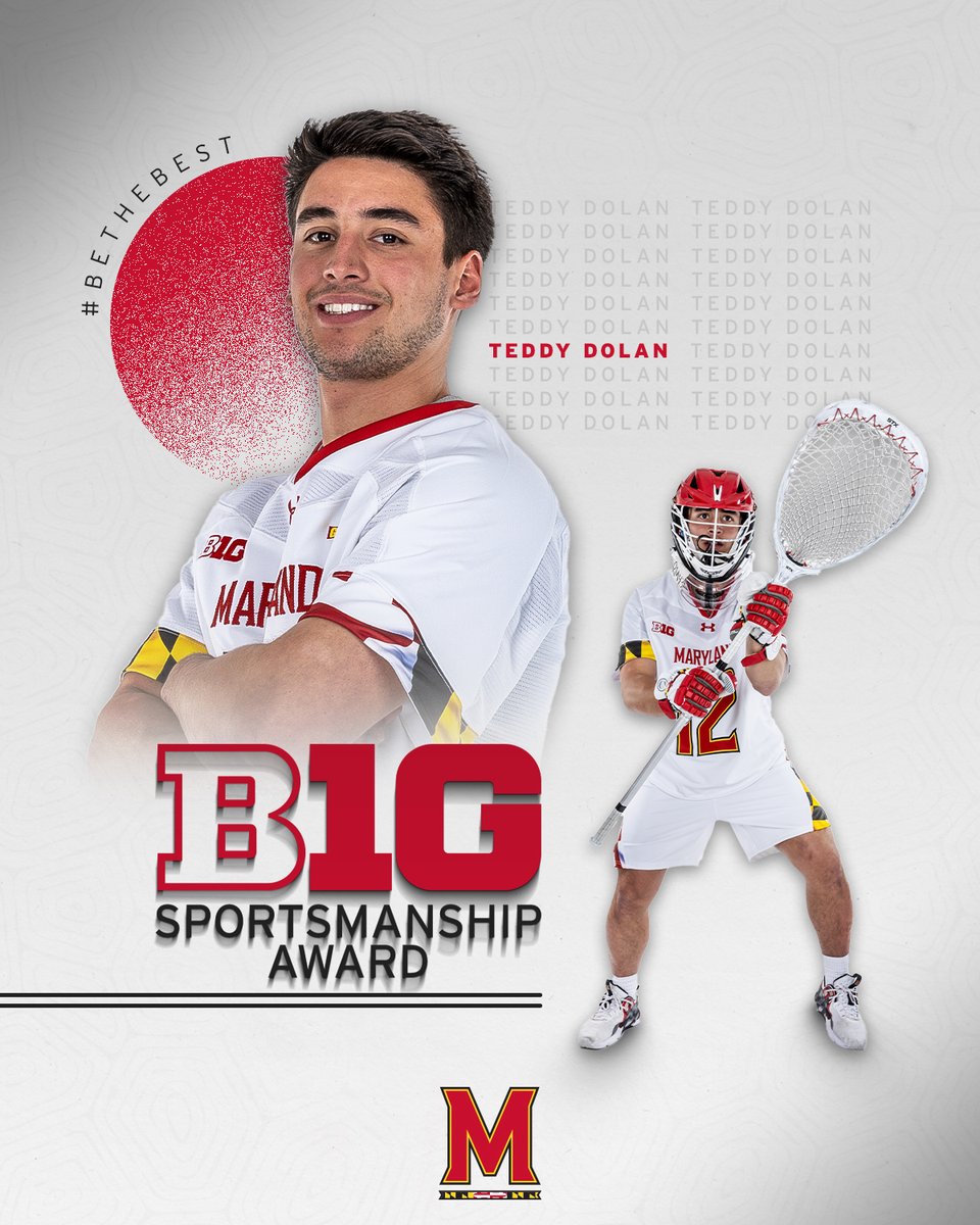 An ultimate team-first guy, Teddy Dolan is our 2023 Sportsmanship Honoree!! #BeTheBest