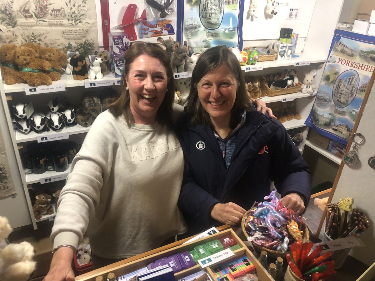GodstoweTrips's tweet photo. We are planning our new career options. Retail it is then! If only all shopkeepers were this cheerful 😄 https://t.co/Uo5HOp9Fsk