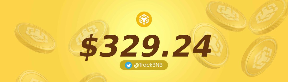 TrackBNB's tweet photo. #BNB Price: $329.24  📉 https://t.co/60fFplEBQp