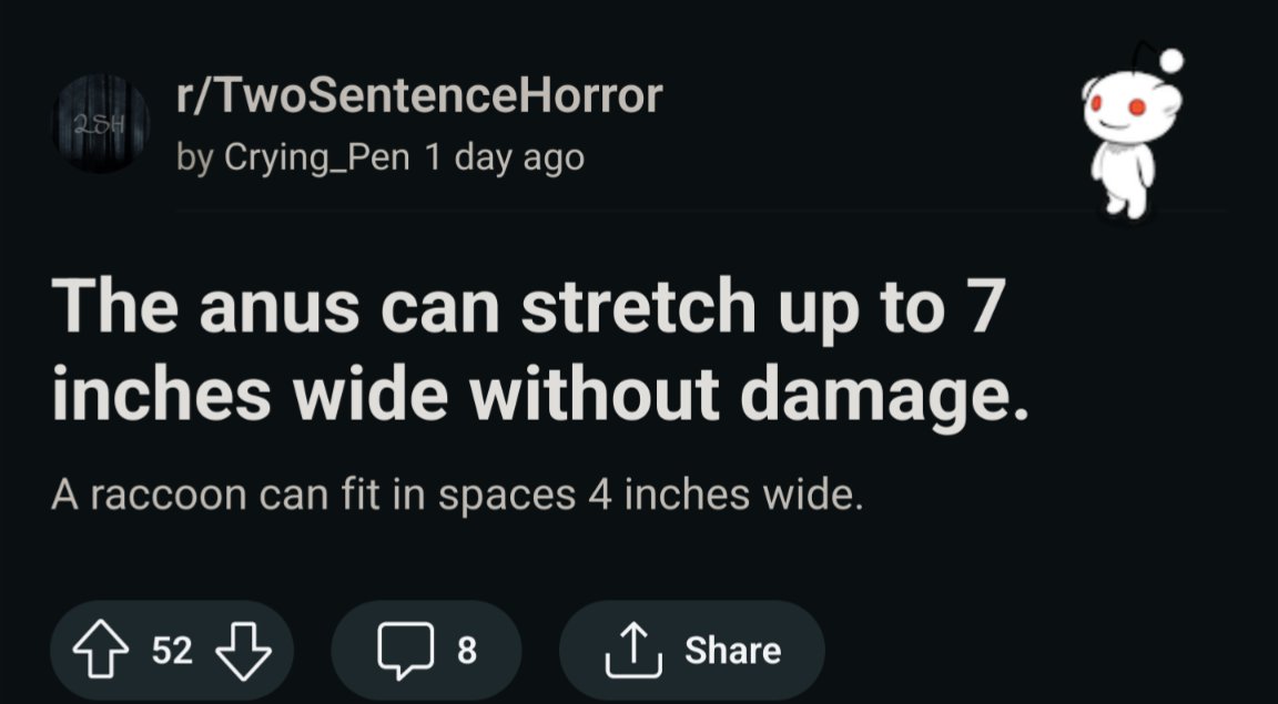 Bad 2 Sentence Horror tweet media