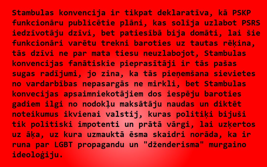 cilveks444's tweet photo. Stambulas konvencijas vāji slēptie mērķi... https://t.co/2nWp1HQXPT