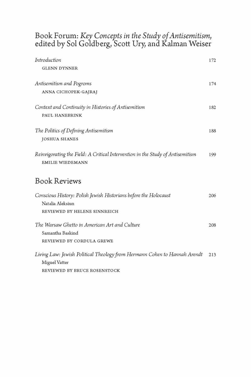 Shofar 40.3 is now available! Includes poetry by Grzegorz Kwiatkowski /<a href="/Grzegor54109874/">Grzegorz Kwiatkowski</a>, a book forum on Key Concepts in the Study of Antisemitism, and articles that engage with the work of Rosa Lebensbaum, Ronny Someck, and Jamaica Kincaid, among others. muse.jhu.edu/issue/48951
