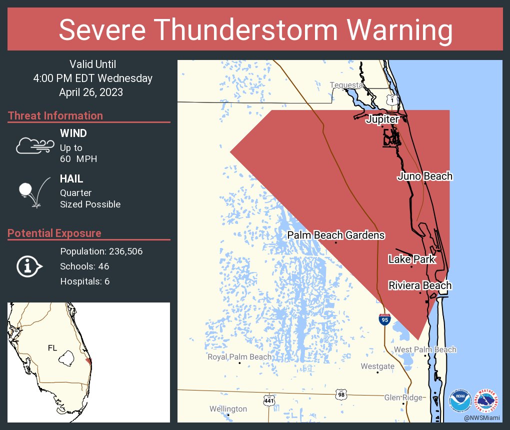 NWS Severe Tstorm on Twitter "Severe Thunderstorm Warning continues